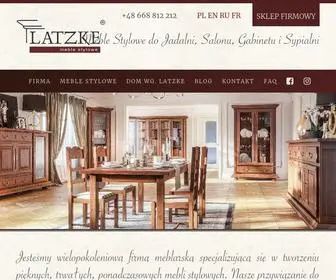 Latzke.pl(Fabryka Mebli LATZKE Sp) Screenshot