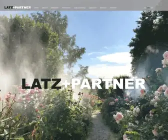 Latzundpartner.de(Partner, LandschaftsArchitekten Stadtplaner) Screenshot