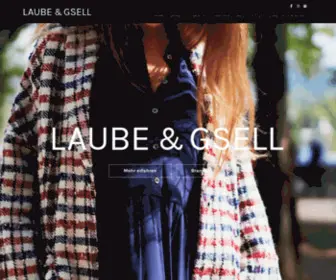 Laubeundgsell.ch(Laube & Gsell) Screenshot