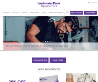 Laubmanandpank.com.au(Eye Care) Screenshot