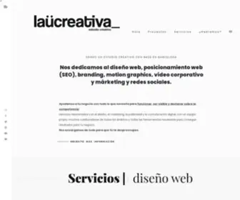 Laucreativa.com(Laücreativa) Screenshot