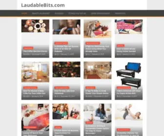 Laudablebits.com(Curated content) Screenshot