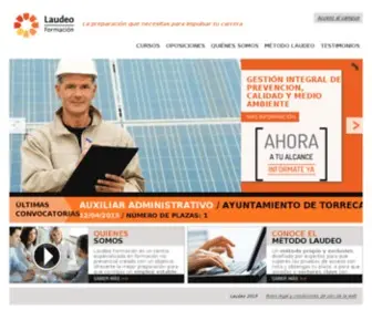 Laudeo.com(Laudeo Oposiciones) Screenshot