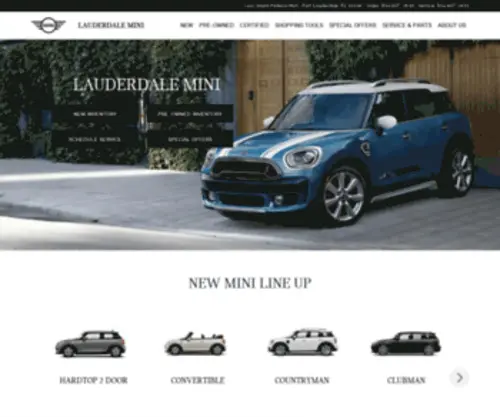 Lauderdalemini.com(Lauderdale MINI) Screenshot