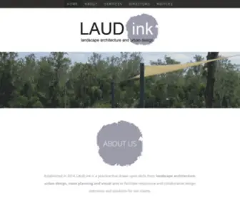 Laudink.com.au(LAUD ink) Screenshot