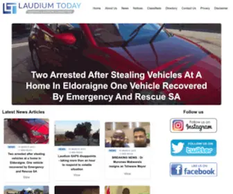 Laudiumtoday.co.za(Laudiumtoday) Screenshot