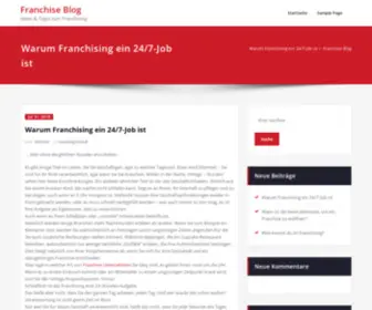 Lauenburg-City.de(Ideen & Tipps zum Franchising) Screenshot