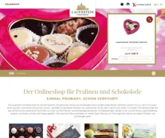 Lauensteiner.de(Edle Pralinen & Schokoladen) Screenshot