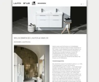 Laufen-Similor.ch(Willkommen bei Laufen &amp; Similor) Screenshot