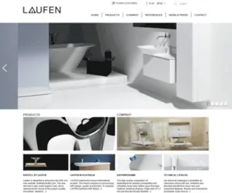 Laufen.com.au(LAUFEN Bathrooms) Screenshot