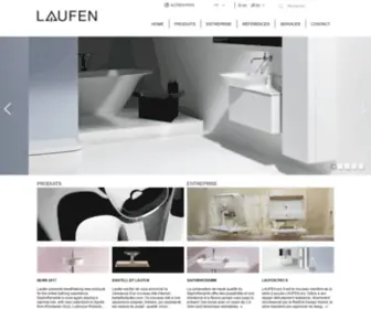 Laufen.fr(Laufen Bathrooms) Screenshot