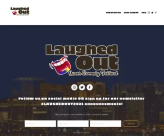 Laughedout.com(Laughed Out Queer Comedy Festival) Screenshot