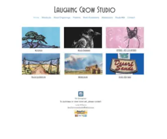 Laughingcrowstudio.com(Laughingcrowstudio) Screenshot