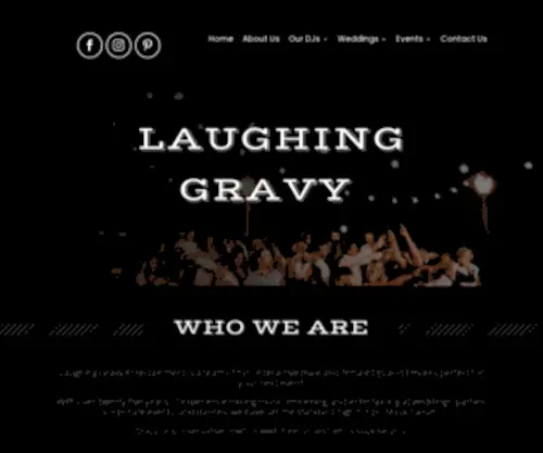 Laughinggravy.com(Laughing Gravy Entertainment & Production) Screenshot