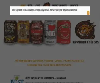 Laughingsunbrewing.com(Laughing Sun Brewery) Screenshot