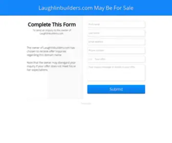 Laughlinbuilders.com(LAUGHLIN BUILDERS) Screenshot