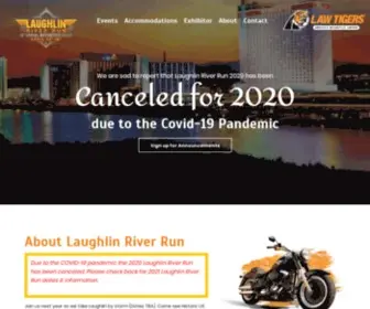 Laughlinriverrun.com(Laughlin River Run over Three Decades of Bike Enthusiast Fun) Screenshot