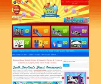 Laughnleap.com(Bounce House) Screenshot