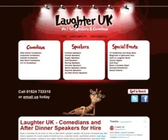 Laughteruk.co.uk(Laughter UK) Screenshot