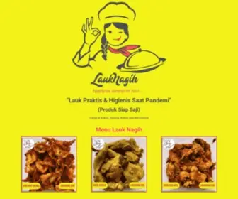 Lauknagih.com(Lauk Nagih) Screenshot