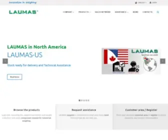Laumas.com(Load cells) Screenshot