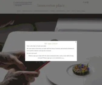 Launcestonplace-Restaurant.co.uk(Launceston Place) Screenshot