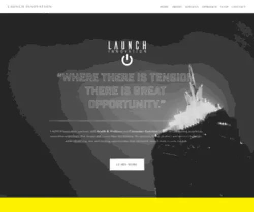 Launch-Innovation.com(An Innovation Agency) Screenshot