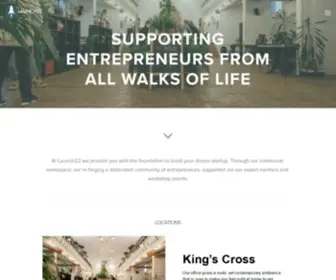 Launch22.co.uk(Launch 22) Screenshot