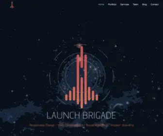 Launchbrigade.com(Web development company) Screenshot