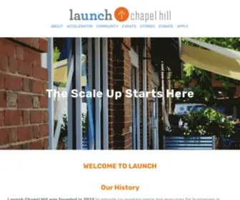 Launchchapelhill.com(LAUNCH-Chapel Hill) Screenshot