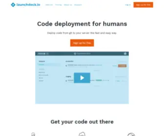 Launchdeck.io(A code deployment tool for humans) Screenshot