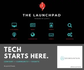 Launchdfw.com(LAUNCH DFW) Screenshot