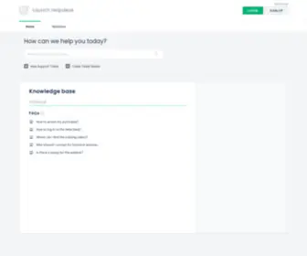 Launchhelpdesk.com(Launch Helpdesk) Screenshot