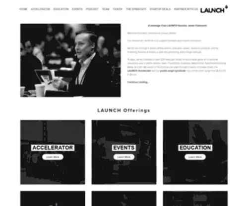 Launchincubator.co(LAUNCH Incubator) Screenshot