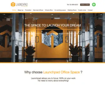 Launchpad.co.th(LaunchPad, Co-Working Space on Silom Road, 5 minutes form BTS Surasak) Screenshot