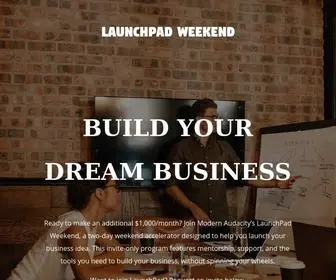 Launchpadweekend.com(LaunchPad Weekend) Screenshot