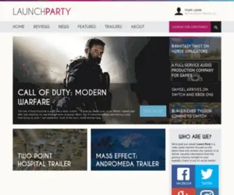 Launchpartygaming.com(Launch Party Gaming) Screenshot
