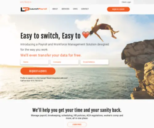 Launchpayroll.com(Launch PayrollLaunch Payroll) Screenshot