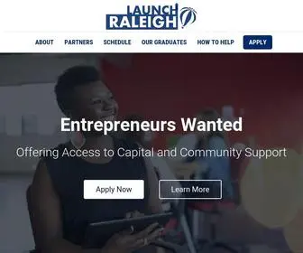 Launchraleigh.org(Raleigh Business Training) Screenshot