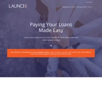 Launchservicing.com(Paying made easy launch servicing) Screenshot