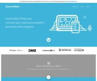 Launchspot.io(We help companies achieve Hockeystick growth using data. Hockeystick) Screenshot