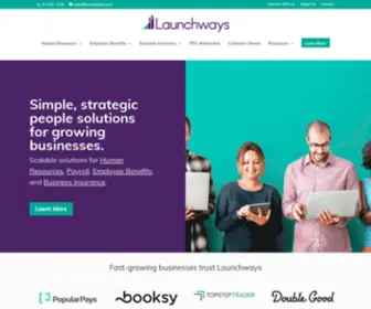 Launchways.com(Home) Screenshot