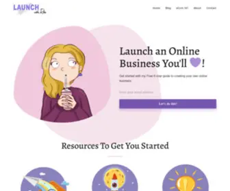 Launchwithrika.com(Launch With Rika) Screenshot