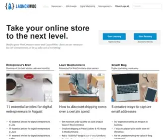 Launchwoo.com.au(LaunchWoo builds amazing eCommerce websites and) Screenshot