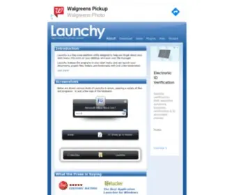 Launchy.net(The Open Source Keystroke Launcher) Screenshot