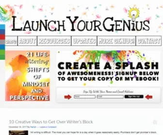 Launchyourgenius.com(Genius) Screenshot