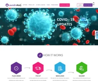 Laundrokart.com(Laundry) Screenshot