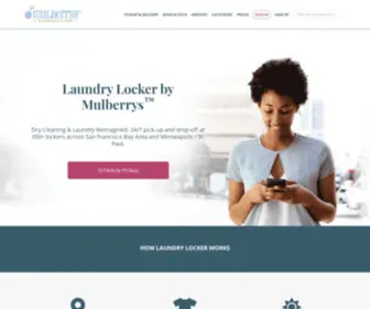 Laundrylocker.com(Laundry Locker by Mulberrys) Screenshot