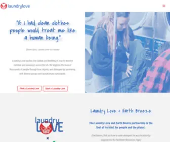 Laundrylove.org(Laundry Love) Screenshot