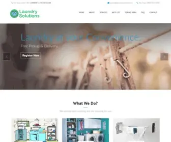 Laundrysolutions.in(The Dry Clean House) Screenshot